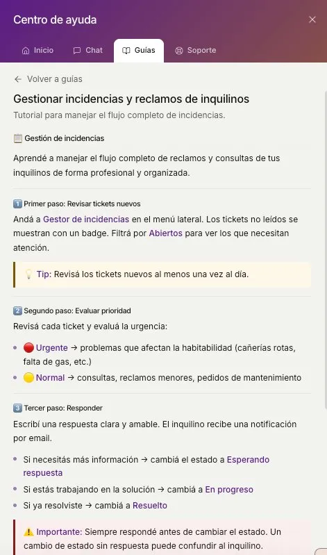 Guías y tutoriales